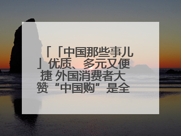 「中国那些事儿」优质、多元又便捷 外国消费者大赞“中国购”是全新体验！