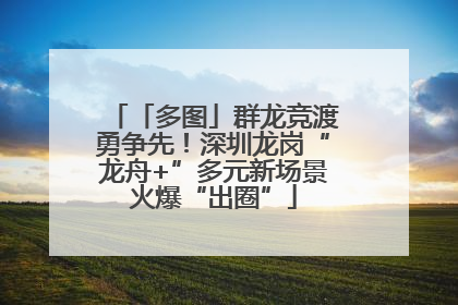 「多图」群龙竞渡勇争先！深圳龙岗“龙舟+”多元新场景火爆“出圈”