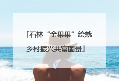 石林“金果果”绘就乡村振兴共富图景