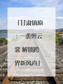 甘肃镇原：一袭剪云裳 解锁跨界新风尚