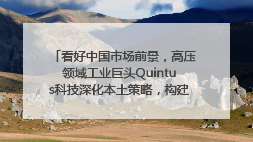 看好中国市场前景，高压领域工业巨头Quintus科技深化本土策略，构建全方位服务亚太区总部