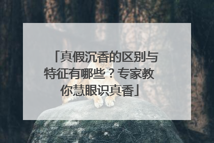 真假沉香的区别与特征有哪些？专家教你慧眼识真香