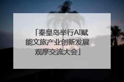 秦皇岛举行AI赋能文旅产业创新发展观摩交流大会