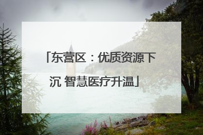东营区：优质资源下沉 智慧医疗升温