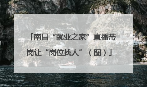 南昌“就业之家”直播带岗让“岗位找人”（图）