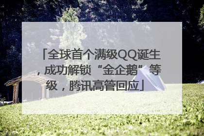 全球首个满级QQ诞生，成功解锁“金企鹅”等级，腾讯高管回应