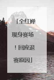 全红婵现身赛场！回应退赛原因