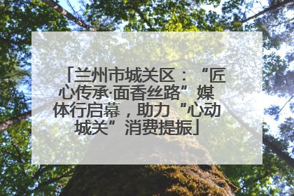 兰州市城关区：“匠心传承·面香丝路”媒体行启幕，助力“心动城关”消费提振