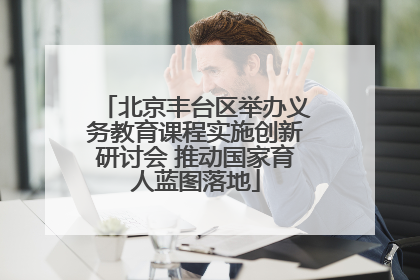 北京丰台区举办义务教育课程实施创新研讨会 推动国家育人蓝图落地