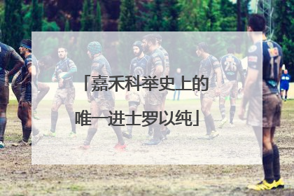 嘉禾科举史上的唯一进士罗以纯