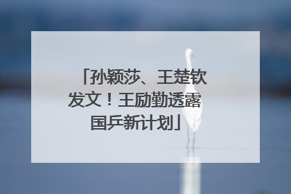 孙颖莎、王楚钦发文！王励勤透露国乒新计划