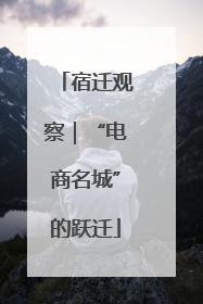宿迁观察｜“电商名城”的跃迁