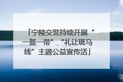 宁陵交警持续开展“一盔一带”“礼让斑马线”主题公益宣传活