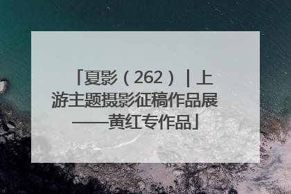 夏影（262）｜上游主题摄影征稿作品展——黄红专作品