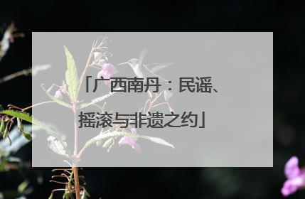 广西南丹：民谣、摇滚与非遗之约