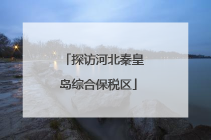探访河北秦皇岛综合保税区