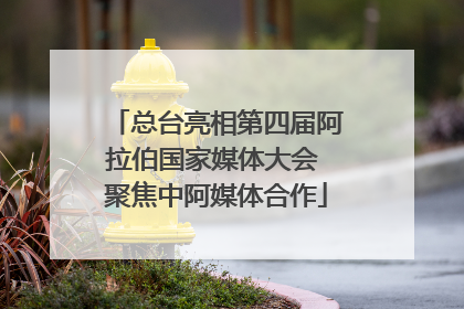 总台亮相第四届阿拉伯国家媒体大会 聚焦中阿媒体合作