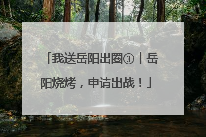 我送岳阳出圈③丨岳阳烧烤，申请出战！