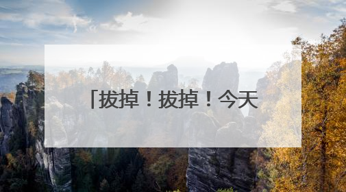 拔掉！拔掉！今天下班前，杭州人务必检查下自己的车