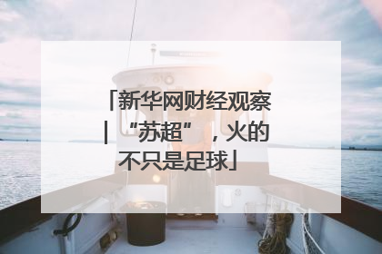 新华网财经观察｜“苏超”，火的不只是足球