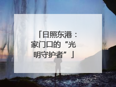 日照东港：家门口的“光明守护者”