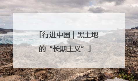 行进中国｜黑土地的“长期主义”