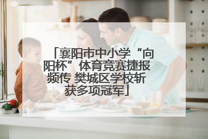 襄阳市中小学“向阳杯”体育竞赛捷报频传 樊城区学校斩获多项冠军