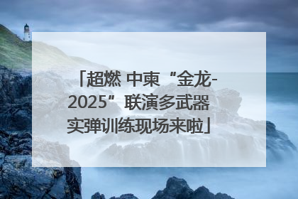超燃 中柬“金龙-2025”联演多武器实弹训练现场来啦