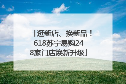 逛新店、换新品！618苏宁易购248家门店焕新升级