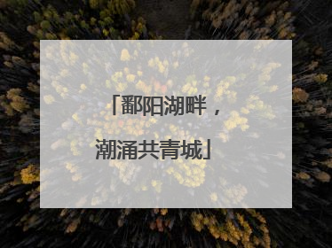 鄱阳湖畔，潮涌共青城