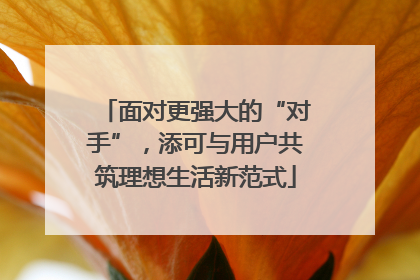 面对更强大的“对手”，添可与用户共筑理想生活新范式