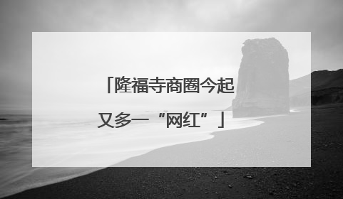 隆福寺商圈今起又多一“网红”