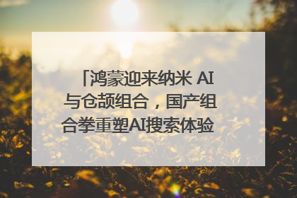 鸿蒙迎来纳米 AI 与仓颉组合，国产组合拳重塑AI搜索体验｜新经济观察