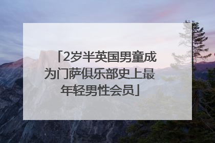 2岁半英国男童成为门萨俱乐部史上最年轻男性会员